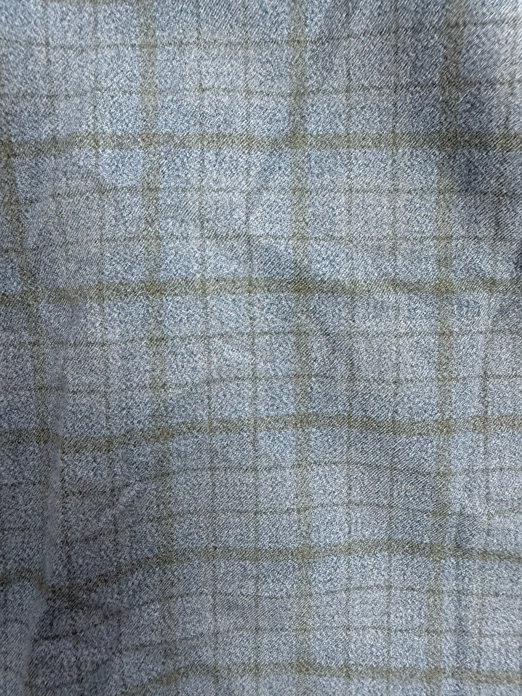 Vintage John Nelson Blue & Black Button-Down Shirt
