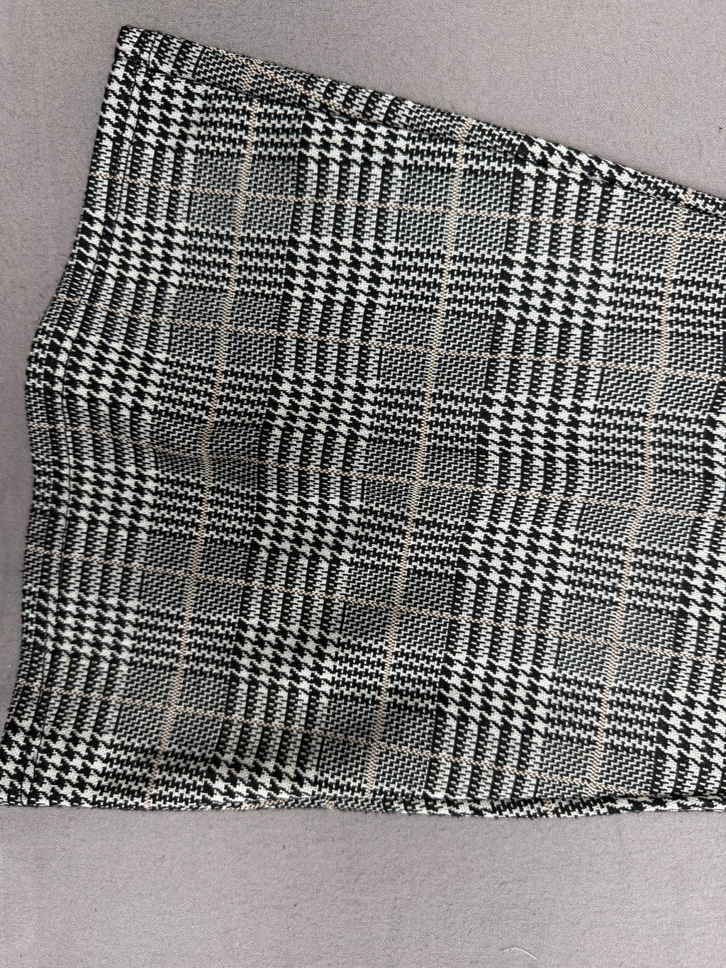 Bear Dance Houndstooth Pull-On Flare Bell Bottom Pants
