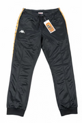 Vintage Kappa Black Soccer Warm-Up Track Pants