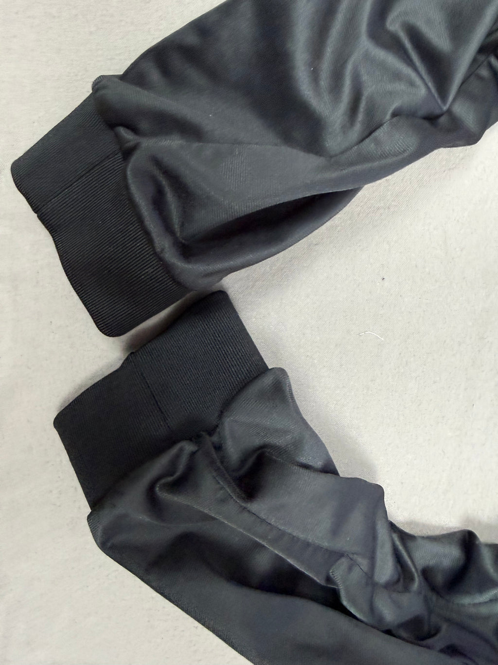 Vintage Kappa Black Soccer Warm-Up Track Pants