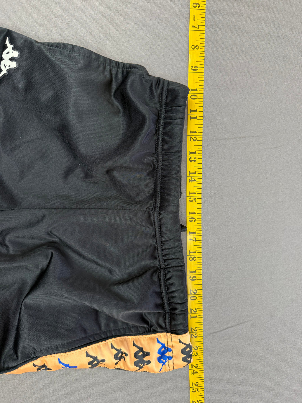 Vintage Kappa Black Soccer Warm-Up Track Pants