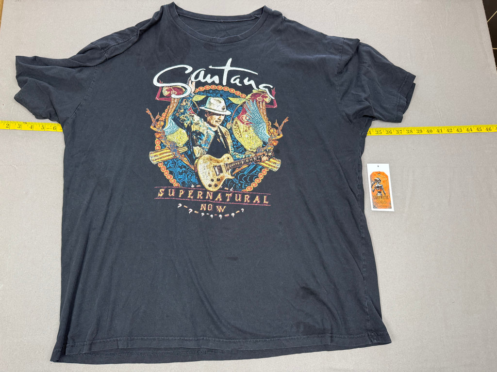 Vintage 2019 Santana Supernatural Now Tour T-Shirt