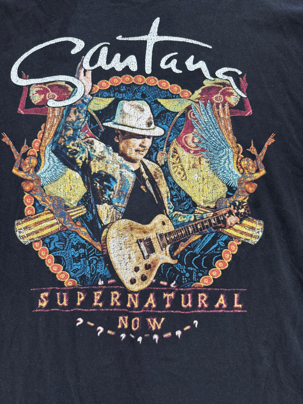 Vintage 2019 Santana Supernatural Now Tour T-Shirt