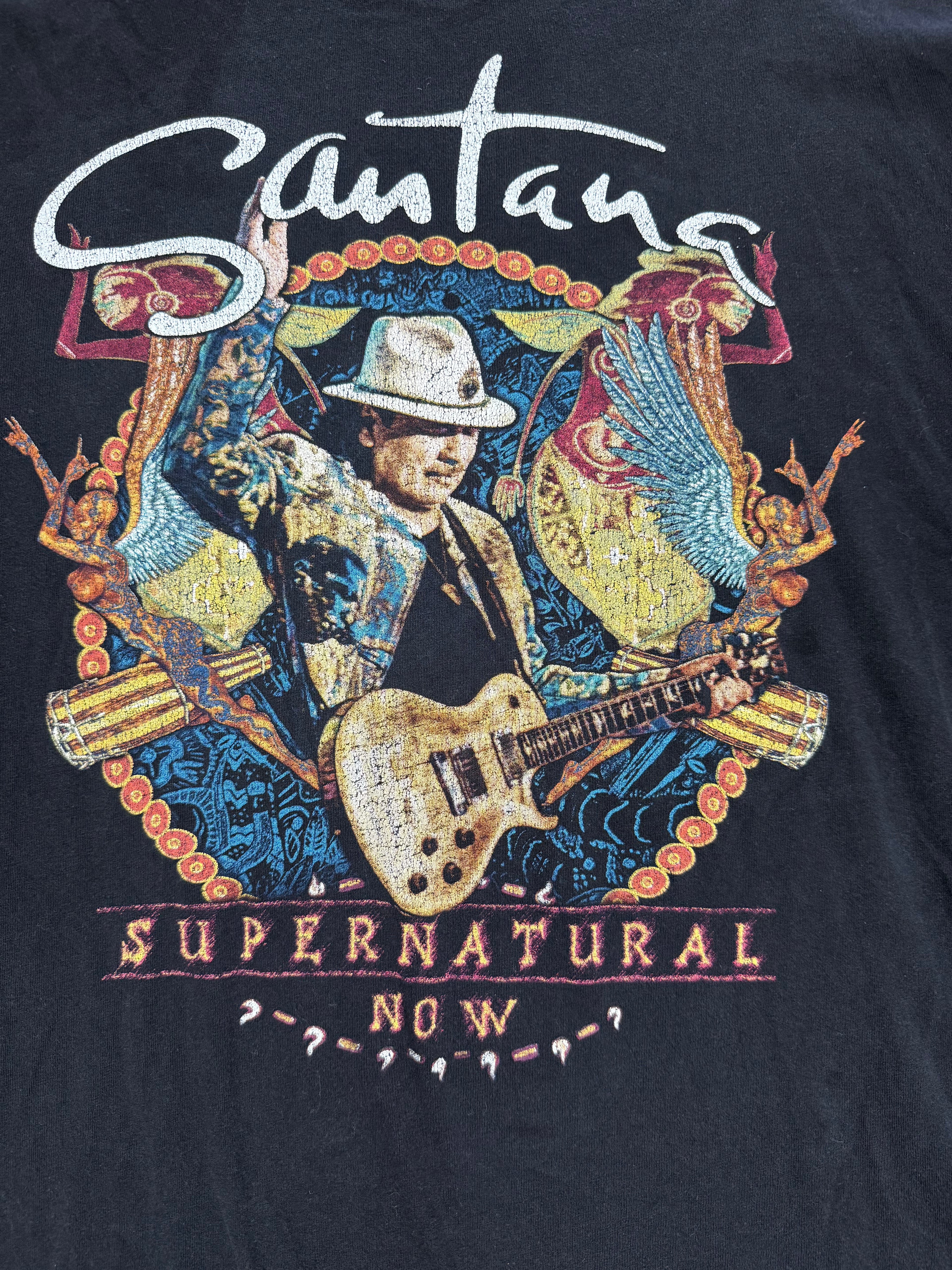 Vintage 2019 Santana Supernatural Now Tour T-Shirt
