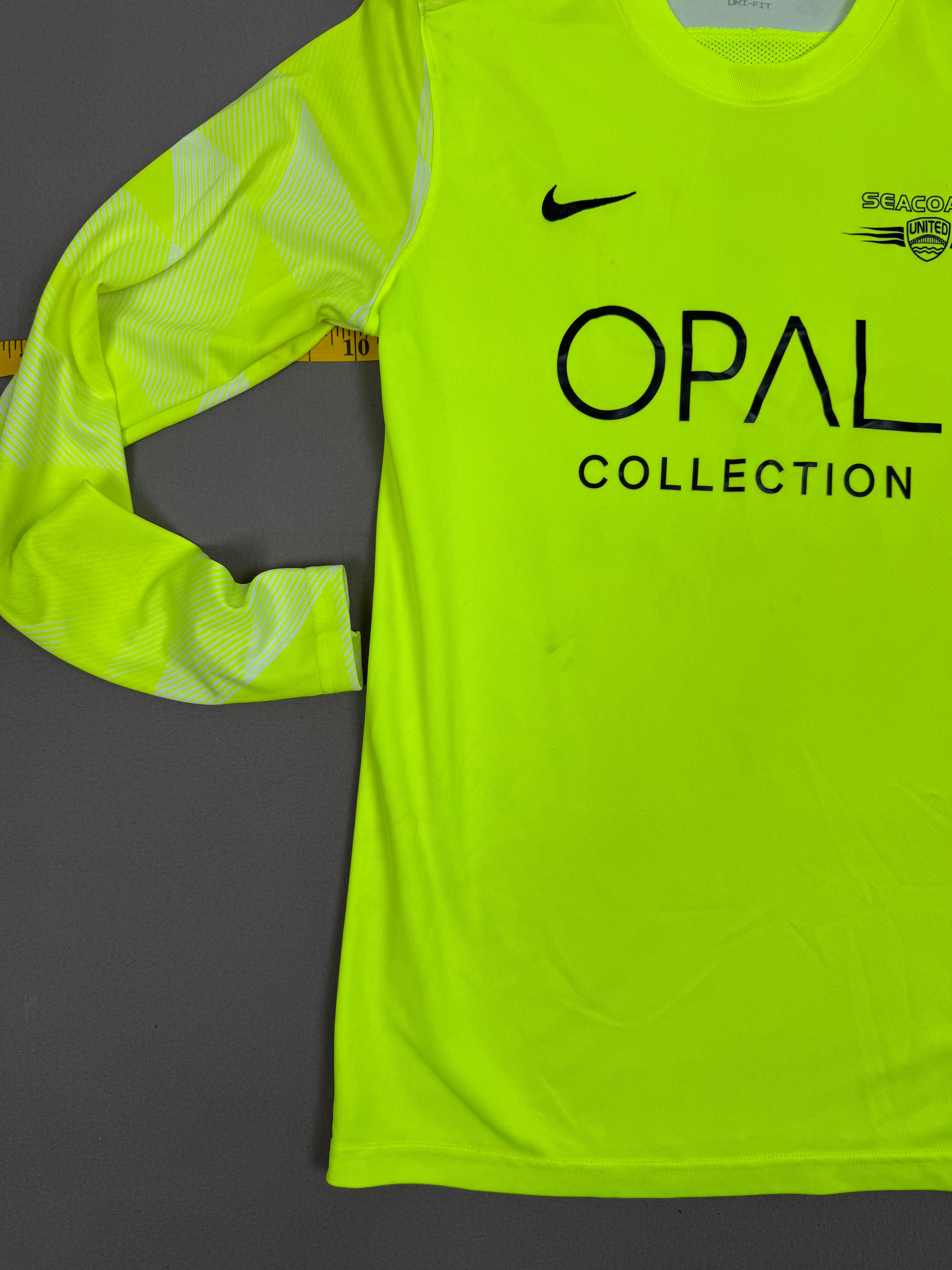 Vintage Nike Seacoast United Opal Goalkeeper Soccer Jersey #1