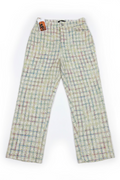 Blue Blush Metallic Multicolor Hippie Pants