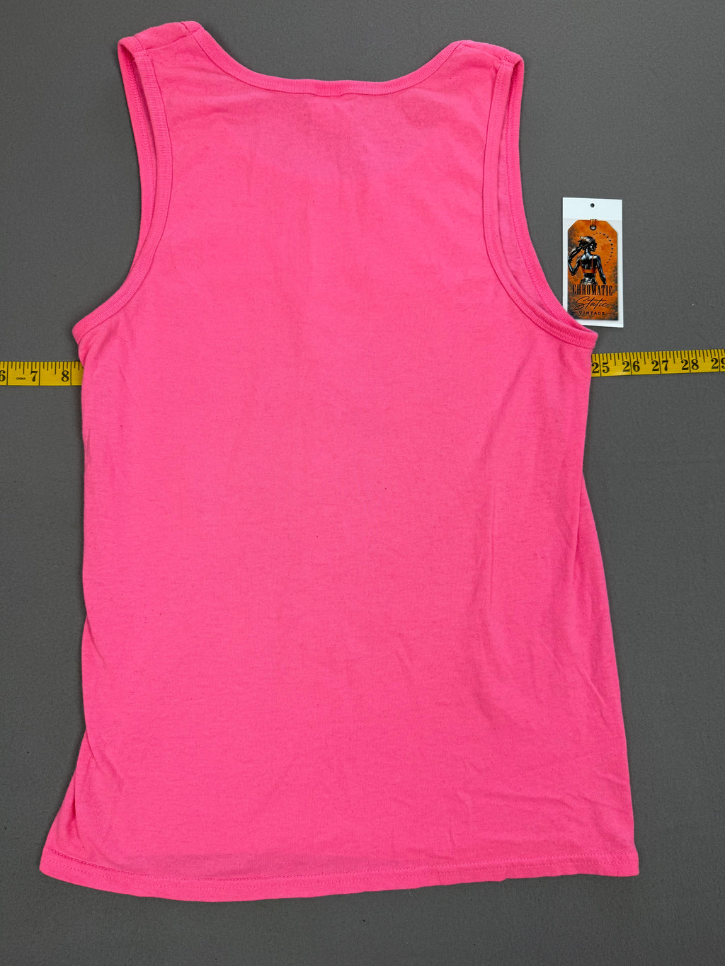 Vintage 2018 UCONN Spring Weekend Hot Pink & Teal Tank Top