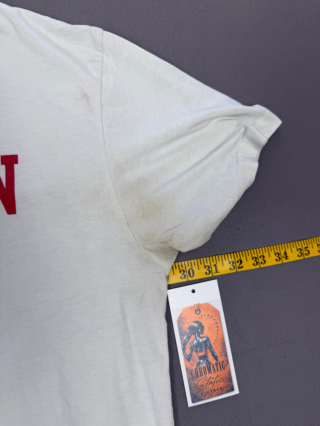 Vintage Wesleyan Soccer Cardinal Graphic T-Shirt