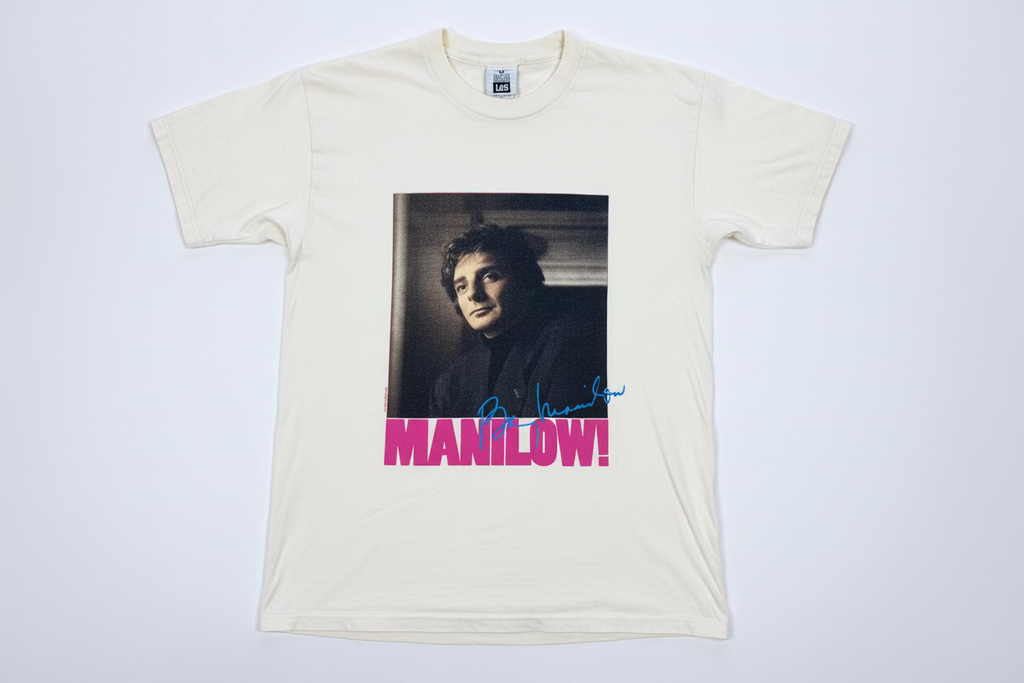 Vintage 1993 Barry Manilow Hits Tour T-Shirt
