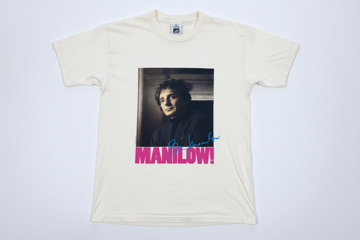 Vintage 1993 Barry Manilow Hits Tour T-Shirt