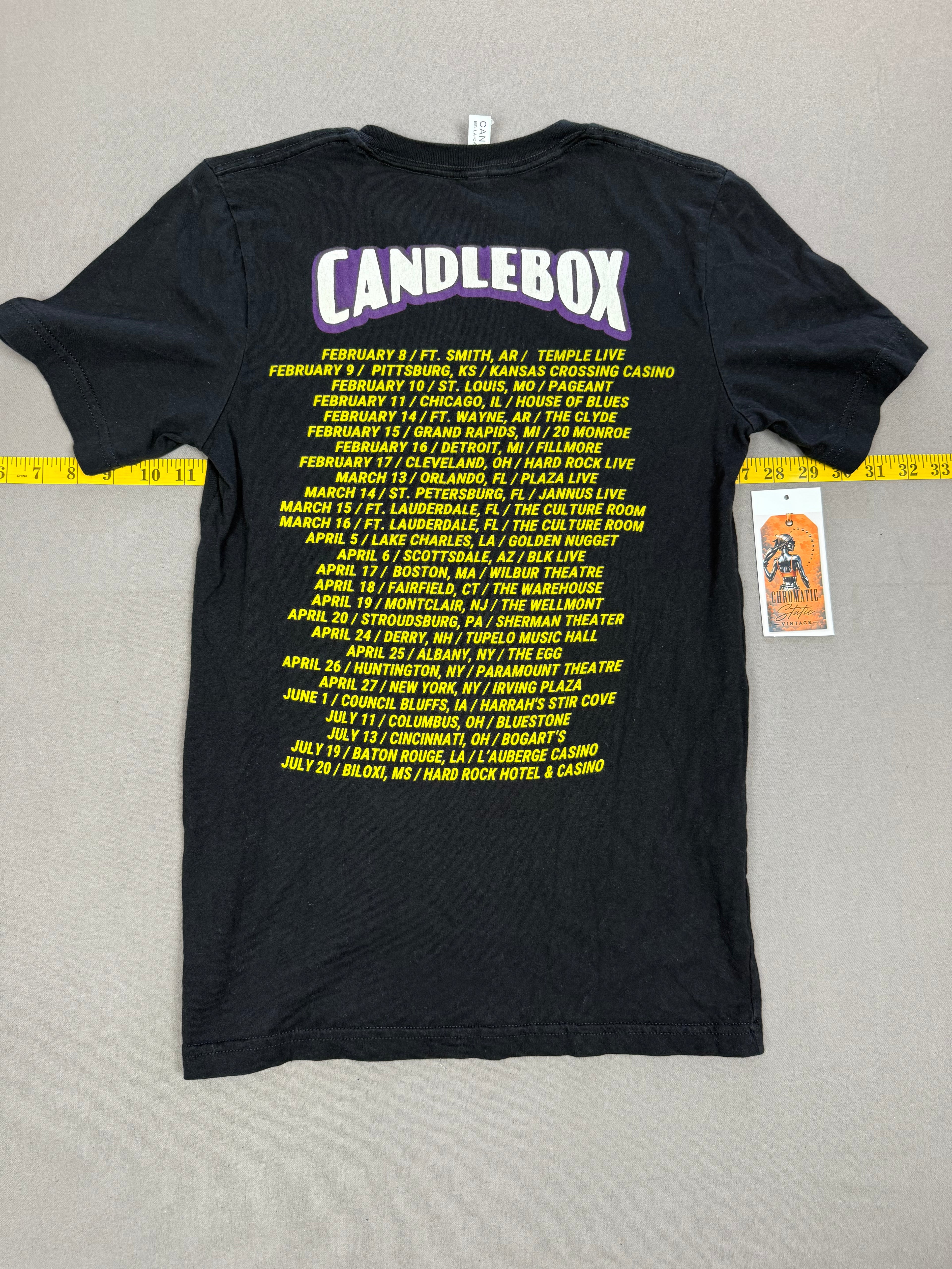 Vintage Candlebox Tour Graphic T-Shirt