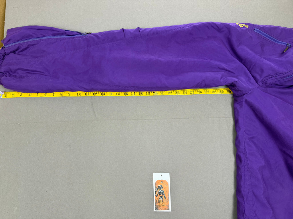 Vintage Ellesse Purple Insulated Thermolite Ski Pants