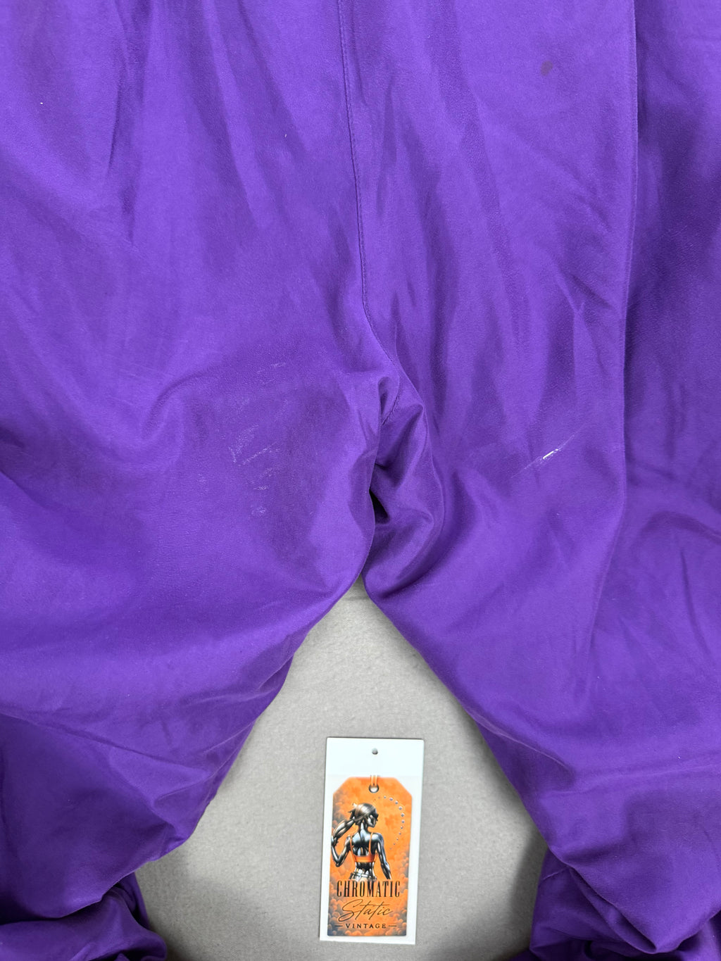 Vintage Ellesse Purple Insulated Thermolite Ski Pants