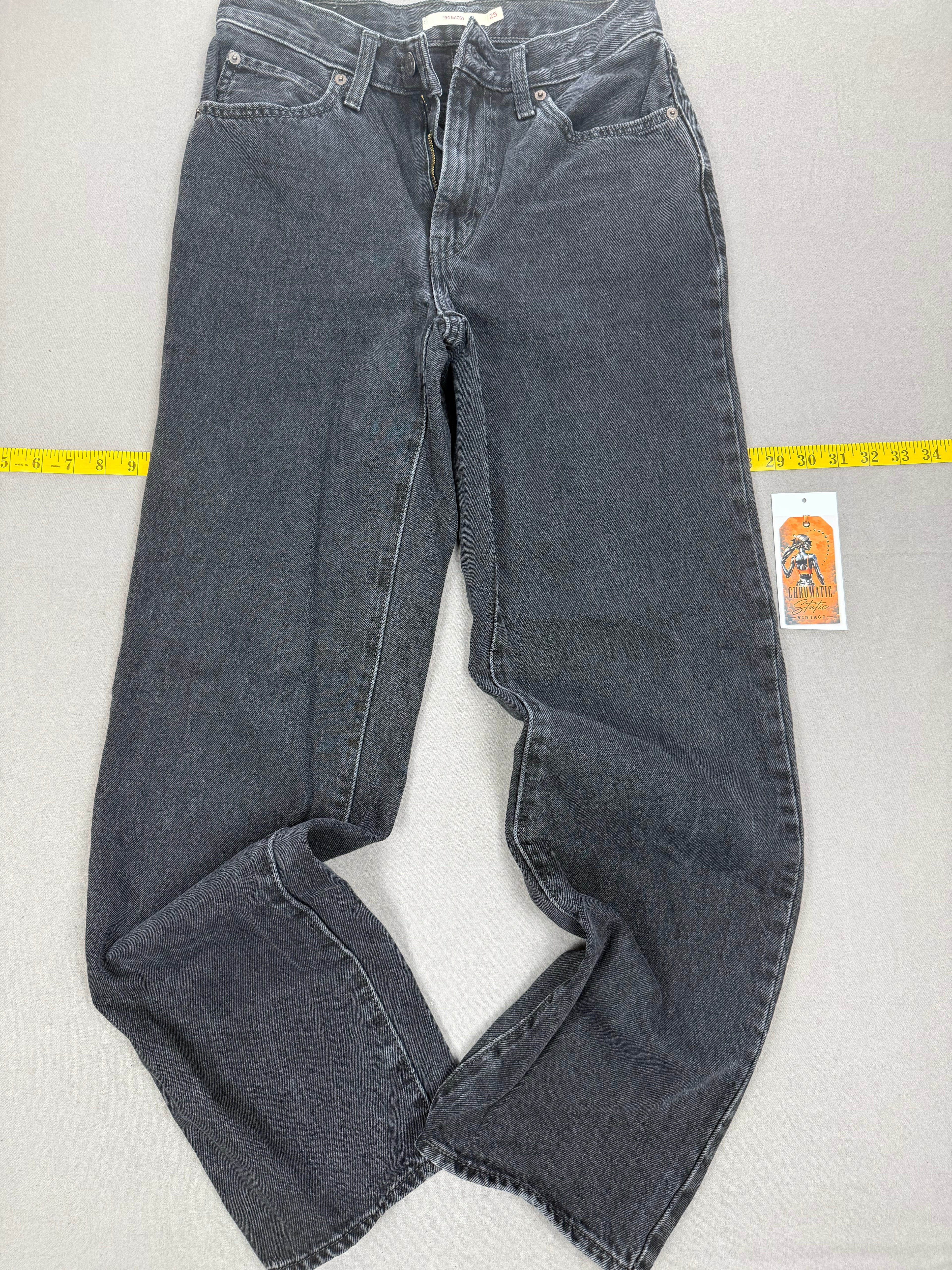 Levi’s ’94 Baggy Faded Black Denim Jeans