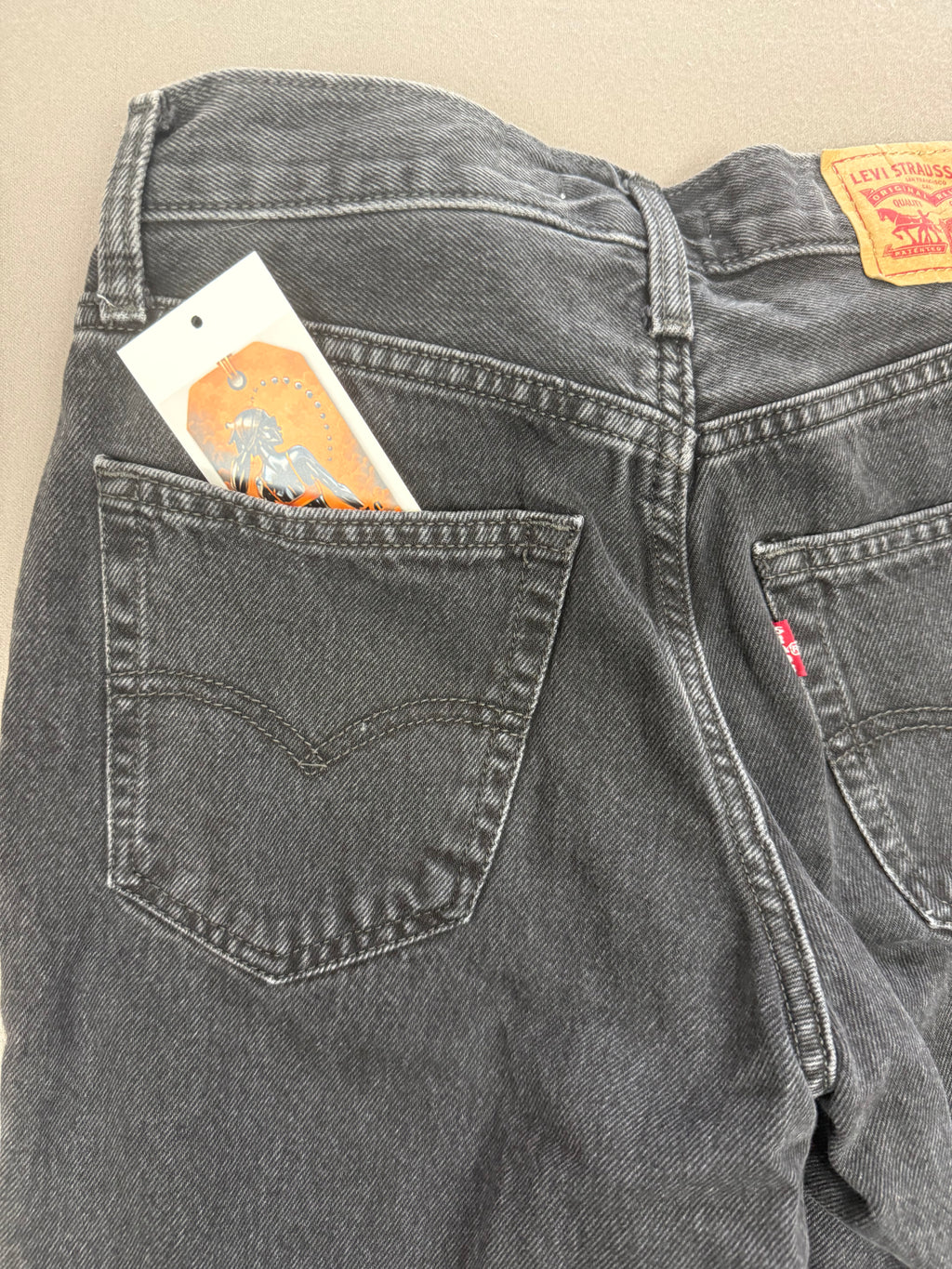 Levi’s ’94 Baggy Faded Black Denim Jeans