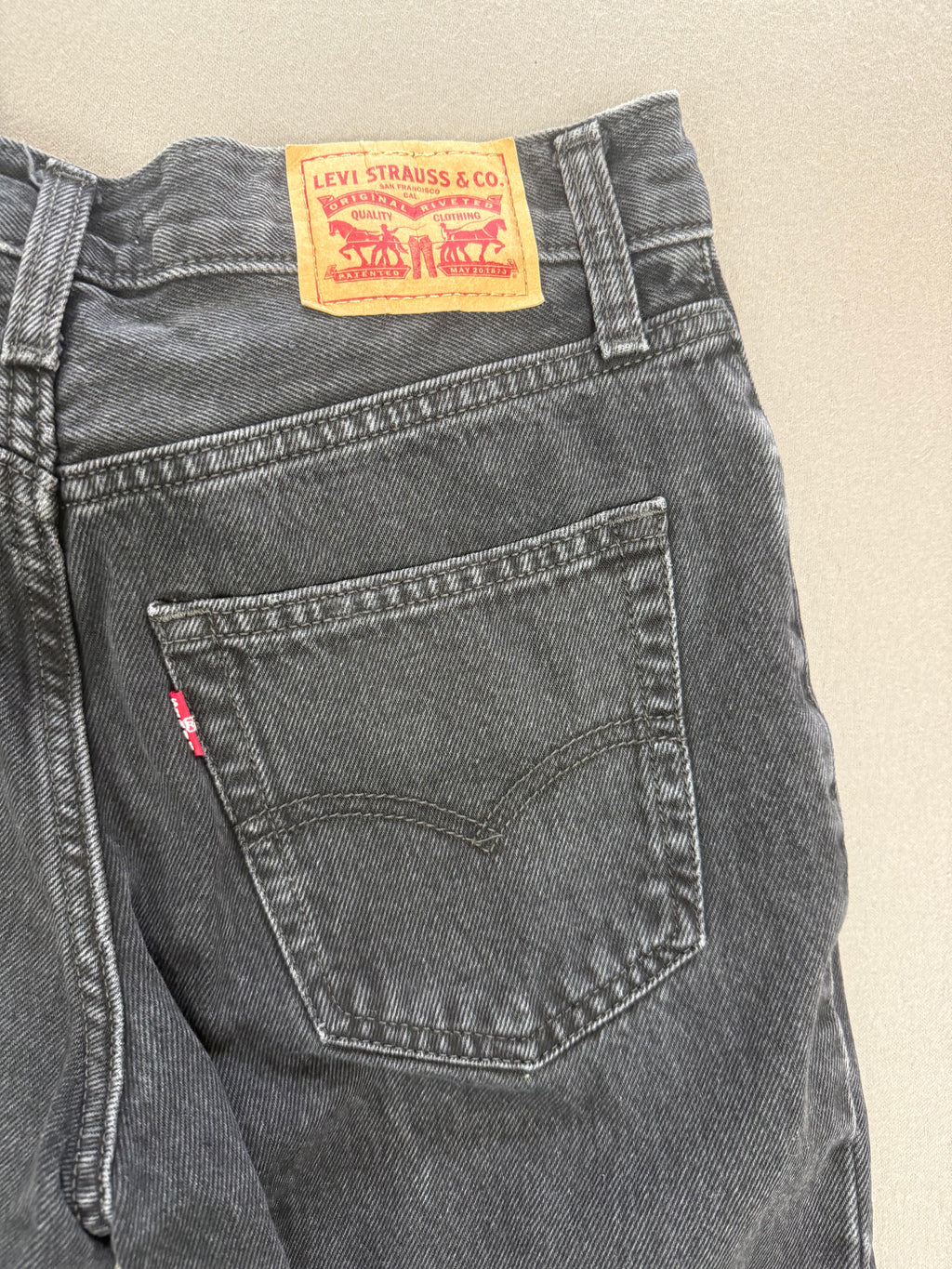 Levi’s ’94 Baggy Faded Black Denim Jeans