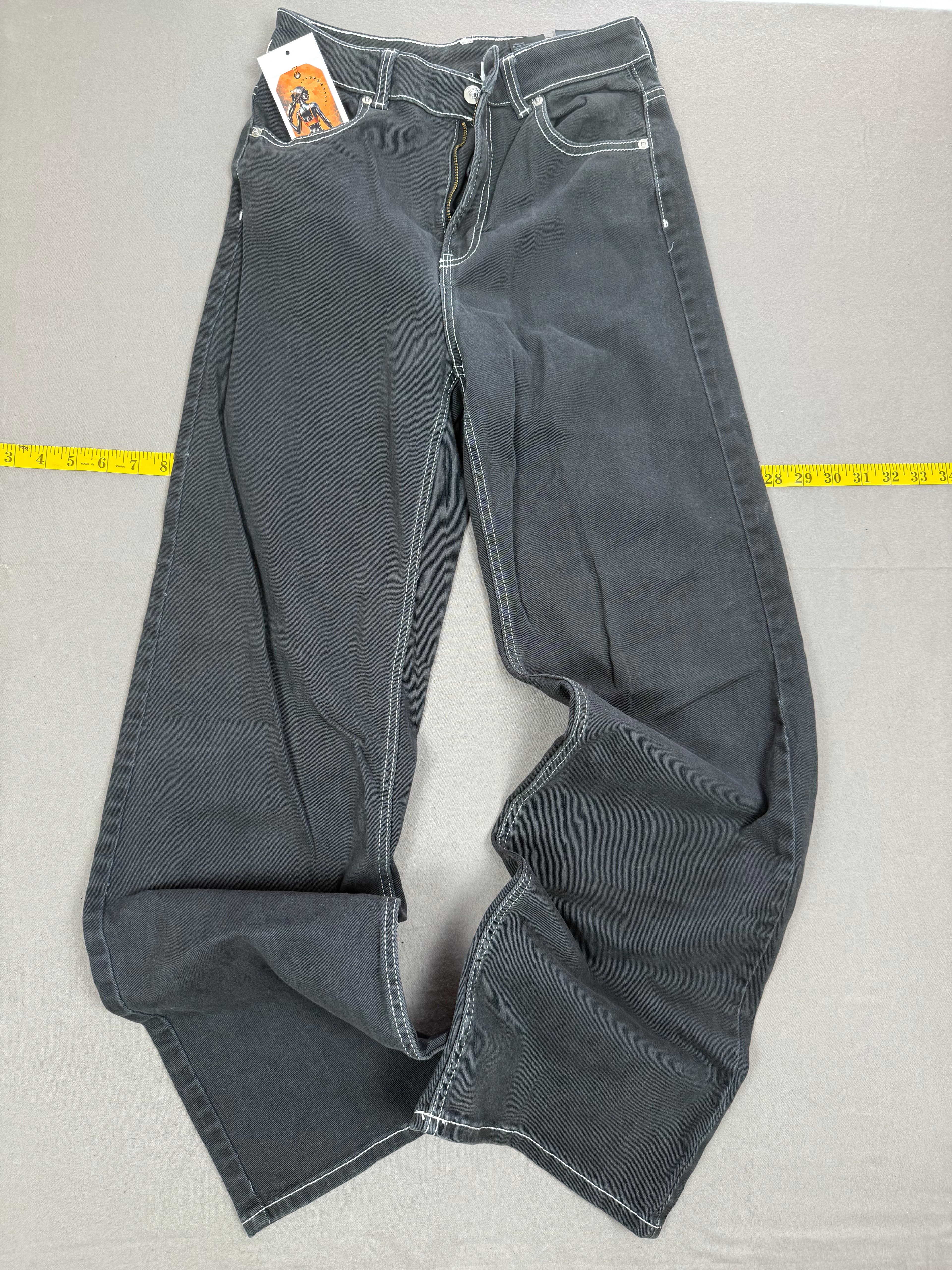 Divided Black 100% Cotton Pants