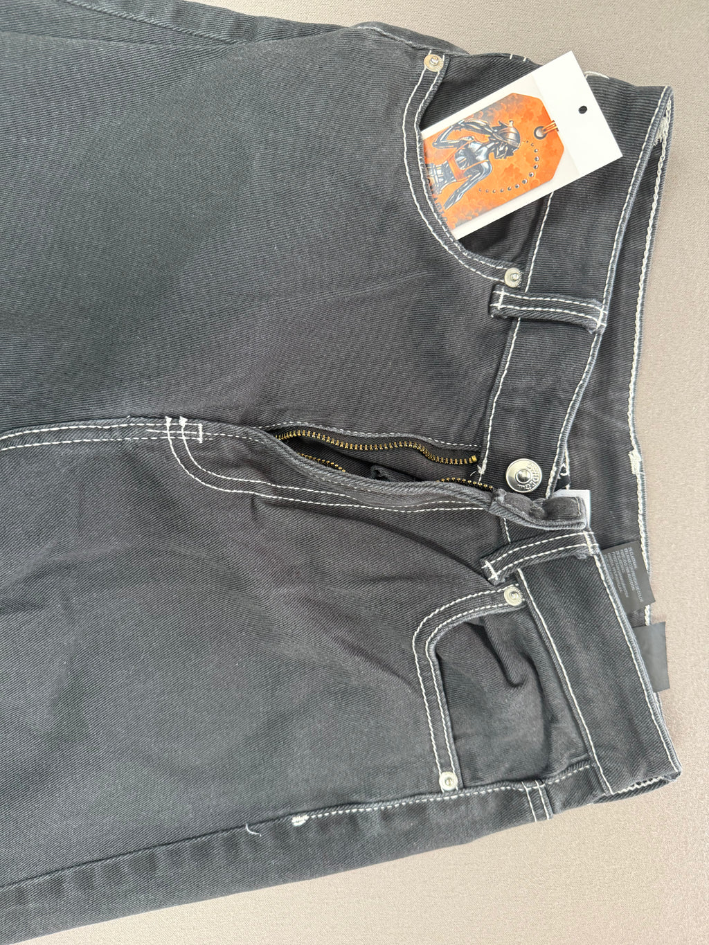 Divided Black 100% Cotton Pants