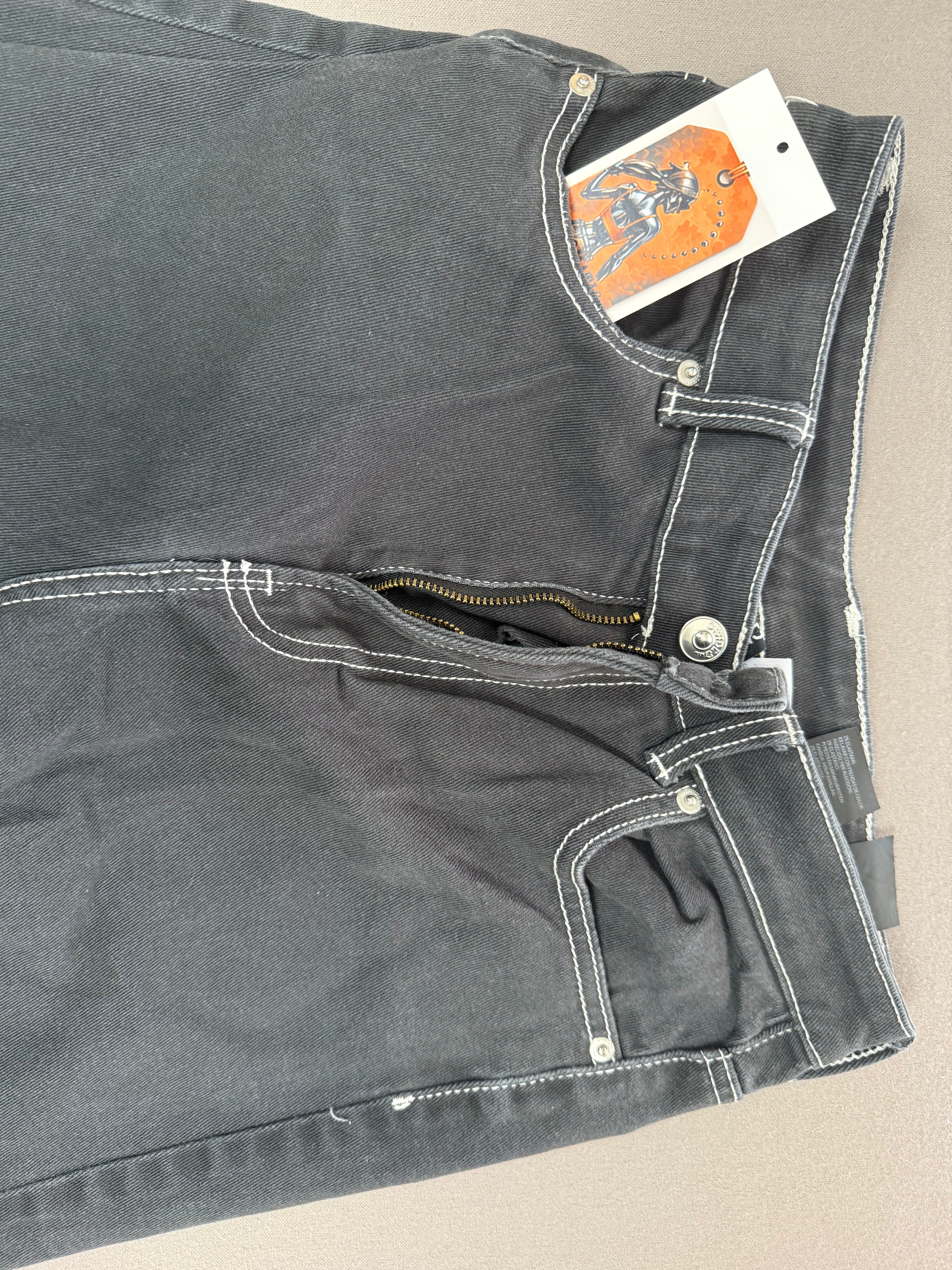 Divided Black 100% Cotton Pants