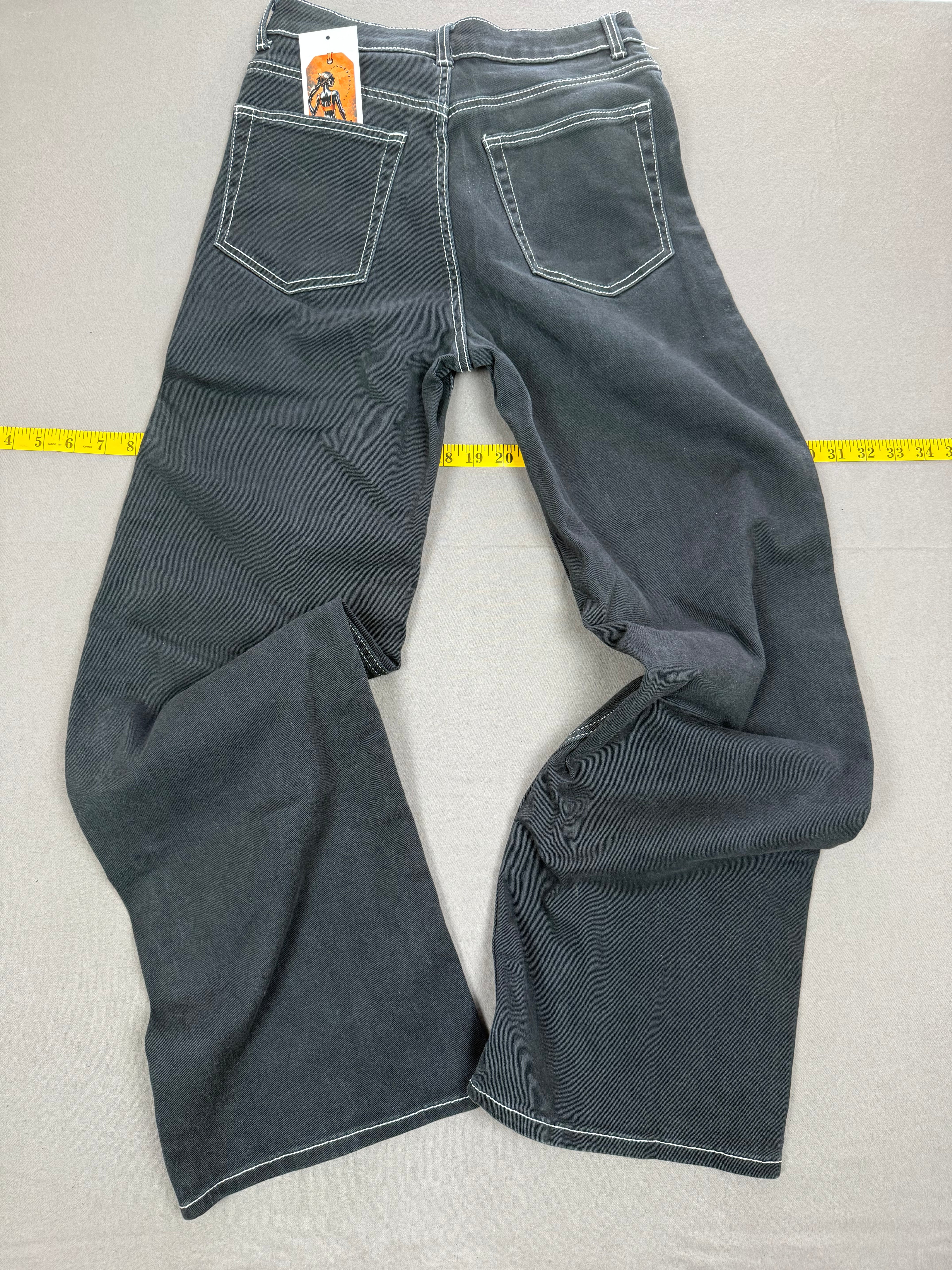 Divided Black 100% Cotton Pants