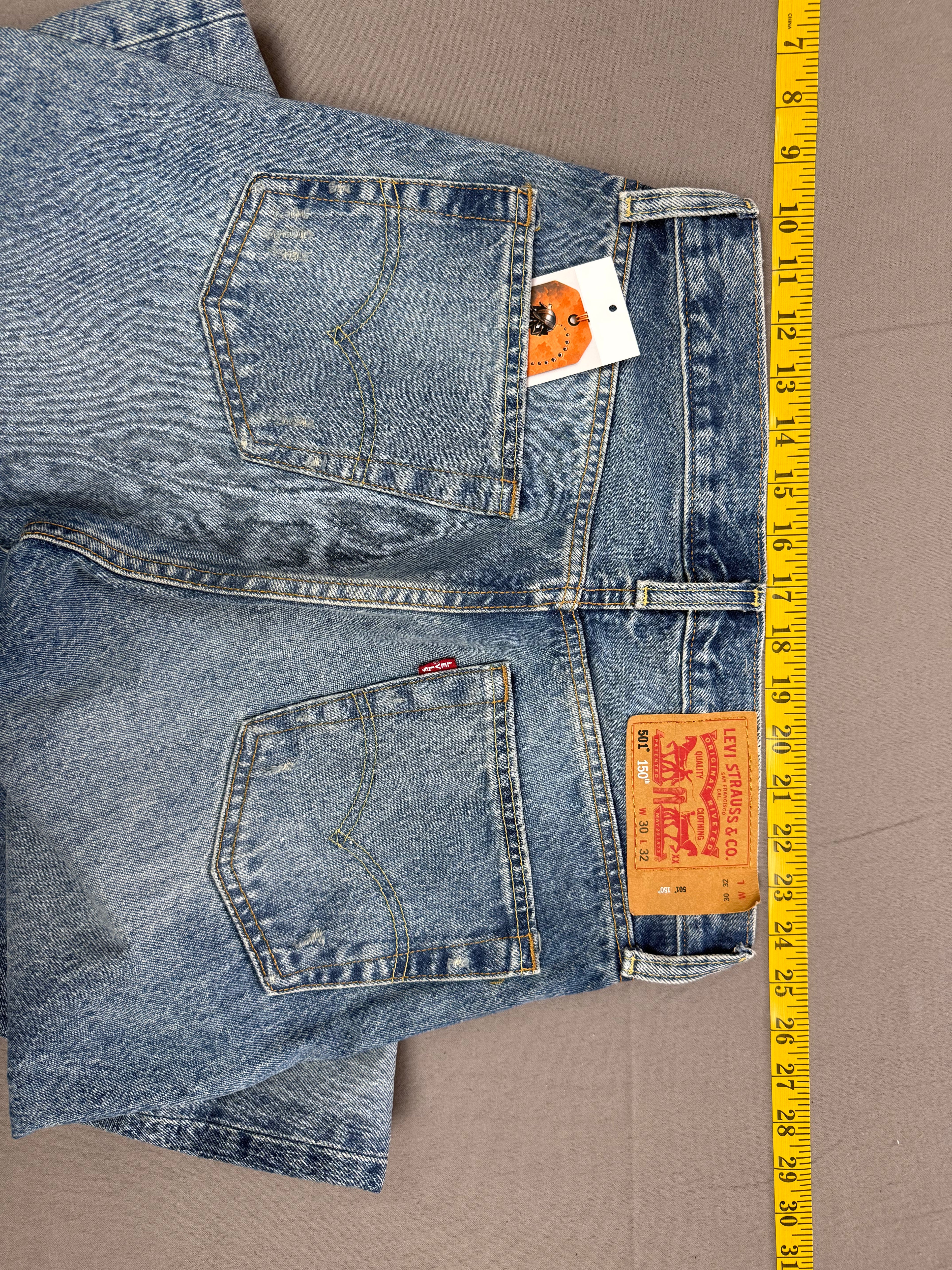 Levi’s 501 150th Anniversary Edition Blue Denim Jeans