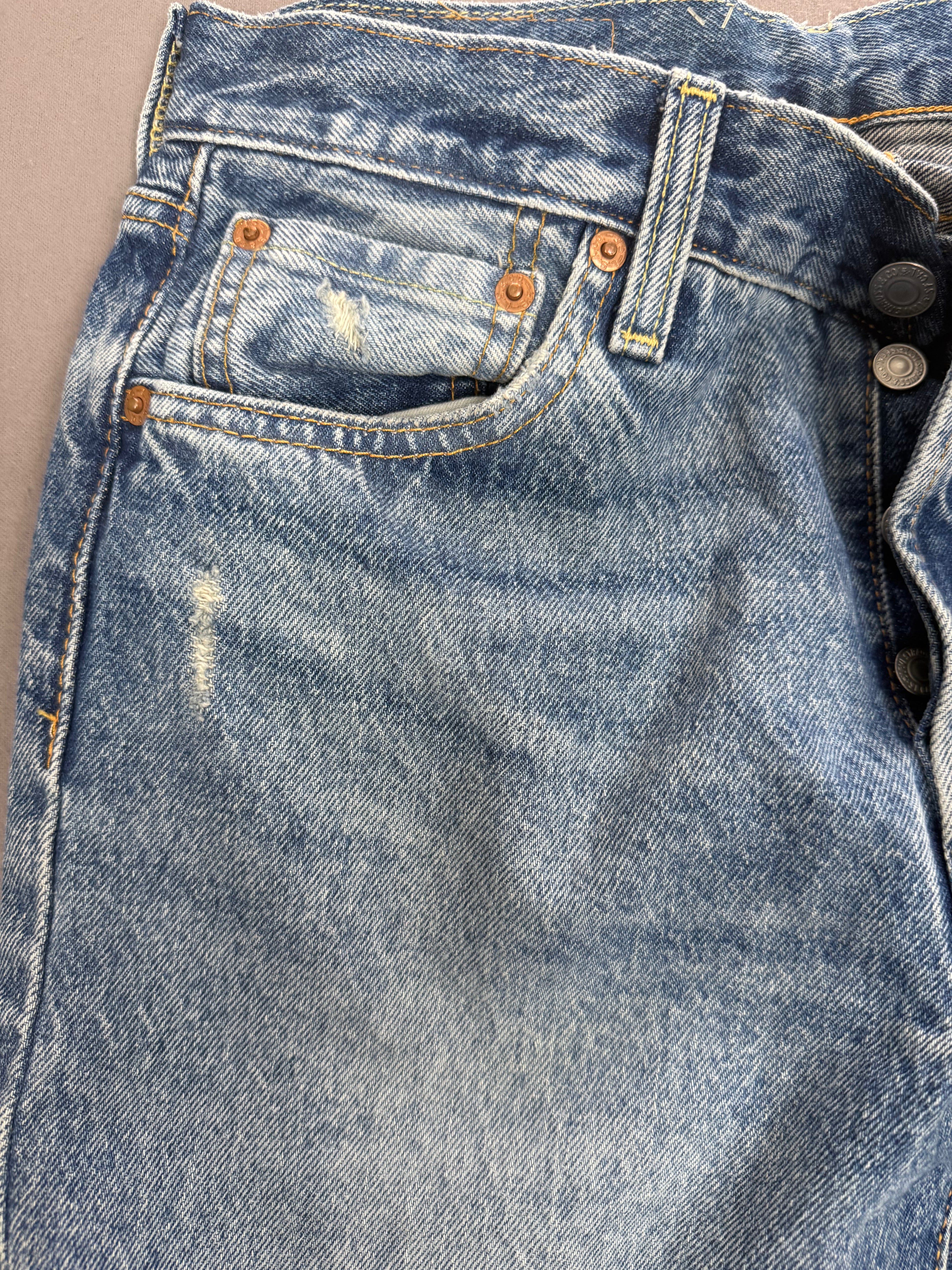 Levi’s 501 150th Anniversary Edition Blue Denim Jeans
