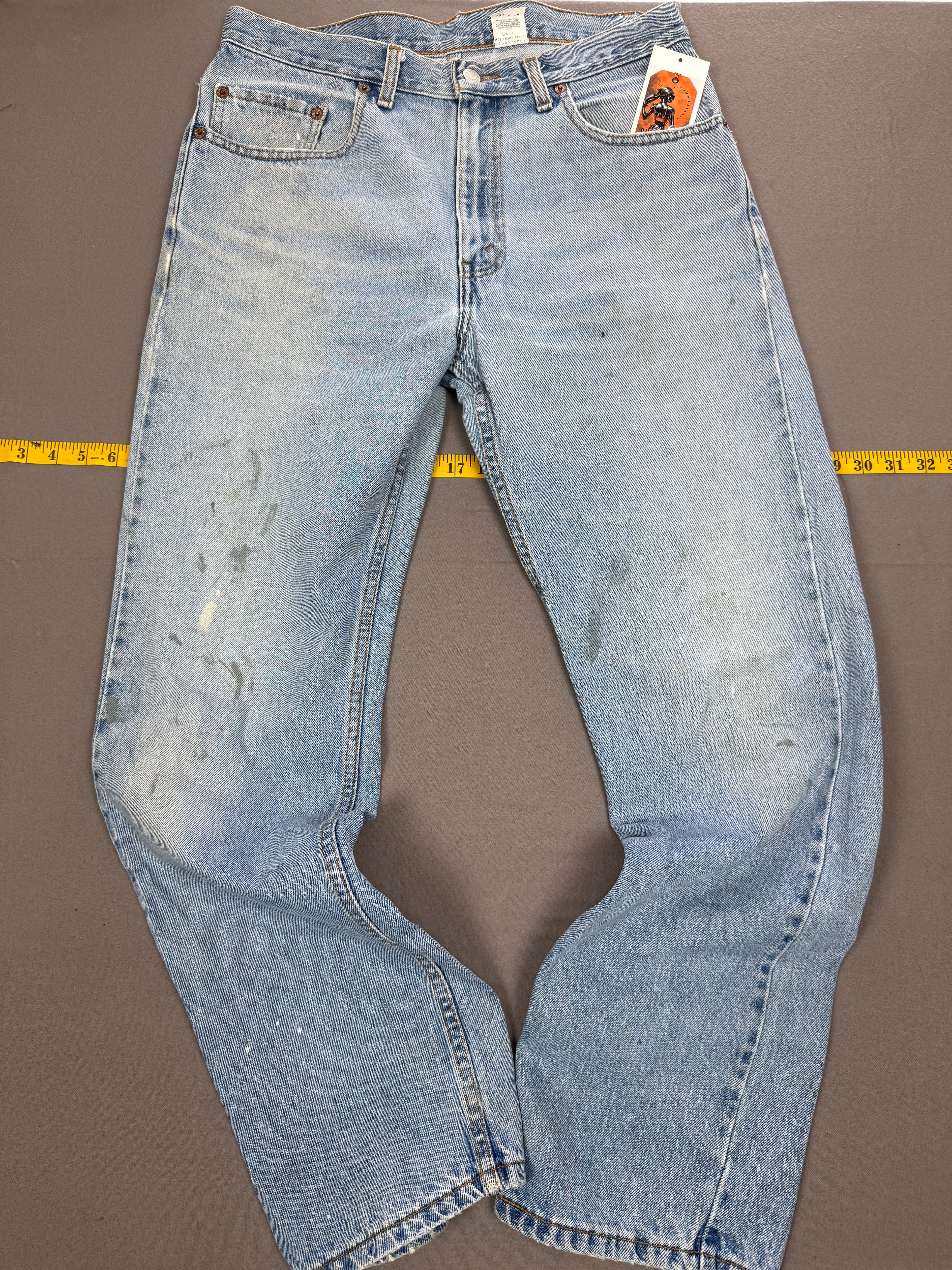 Vintage Levi’s 505 Light Wash Denim Jeans Made in Canada