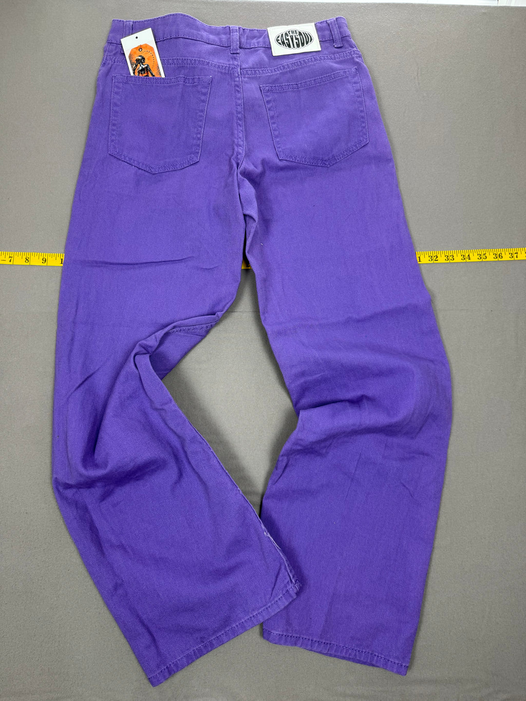 Divided Purple 100% Cotton Pants