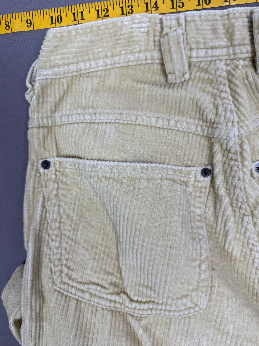 Diesel Denim Division Saddle Light Tan Corduroy Pants