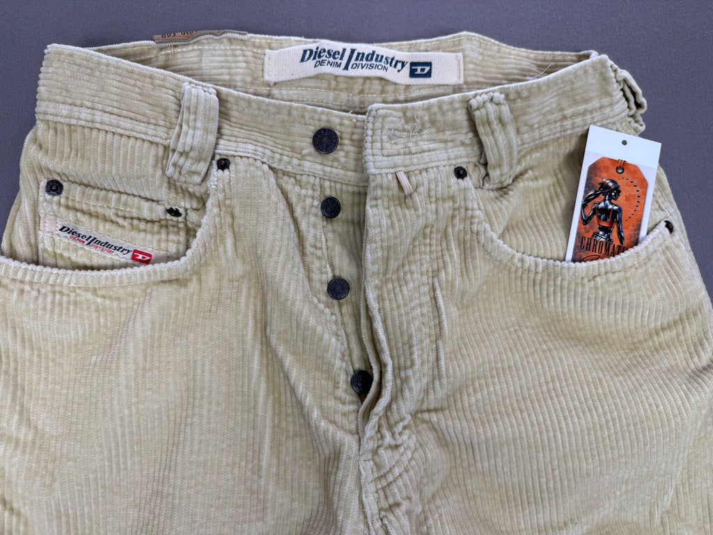 Diesel Denim Division Saddle Light Tan Corduroy Pants