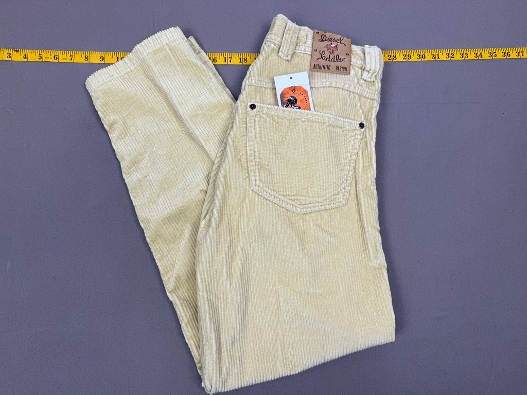 Diesel Denim Division Saddle Light Tan Corduroy Pants
