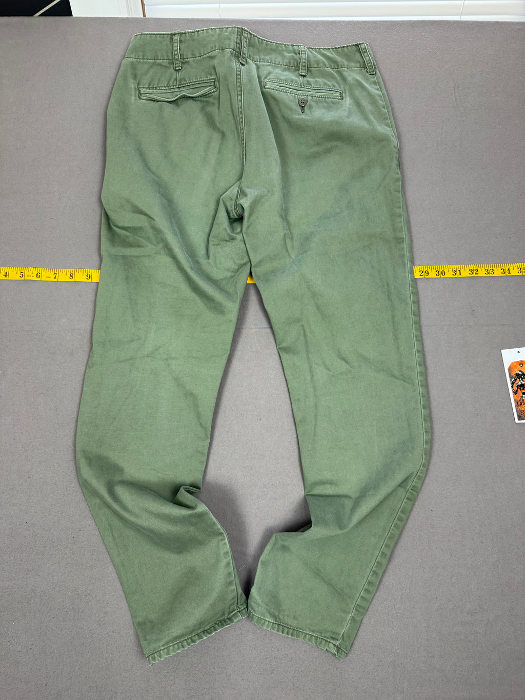 Denim & Supply Ralph Lauren Army Green Cotton Pants