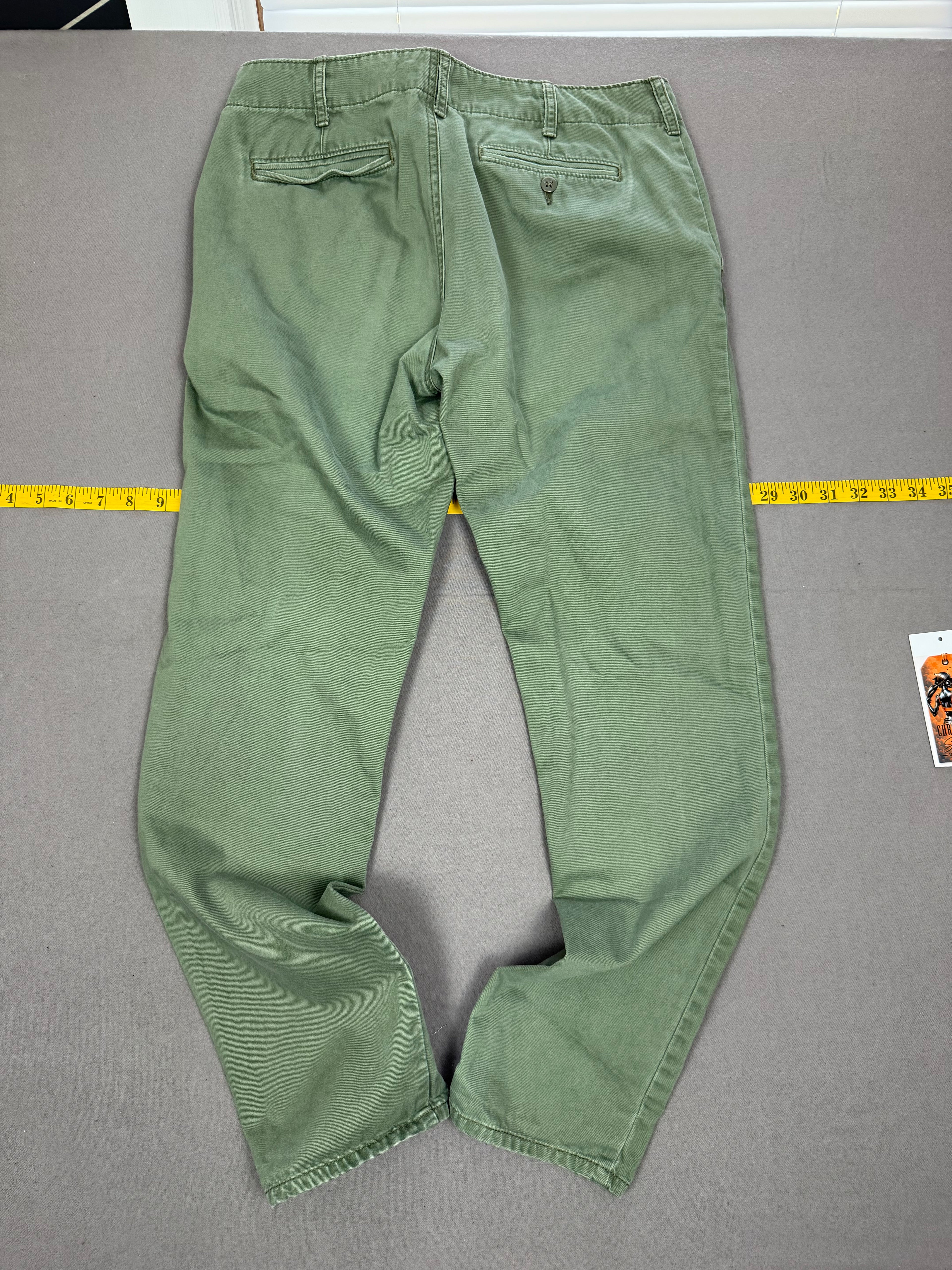 Denim & Supply Ralph Lauren Army Green Cotton Pants