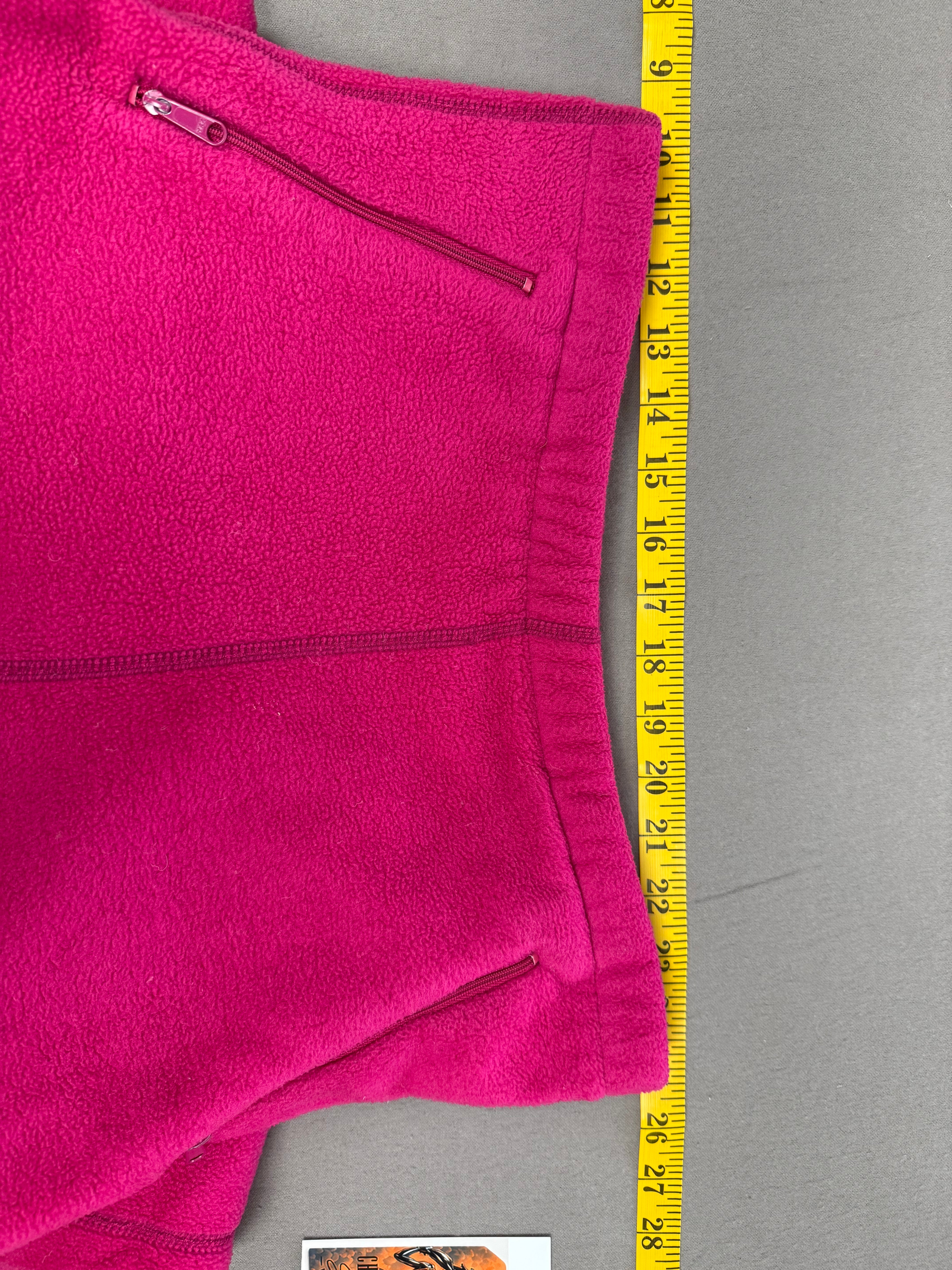 Vintage Patagonia Fuchsia Hot Pink Fleece Pants Made in USA