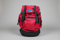 Vintage L.L.Bean Continental Rucksack Backpack – Red & Black – 80s/90s