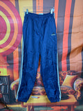 Vintage Adidas Navy Blue Lined Wind Track Pants