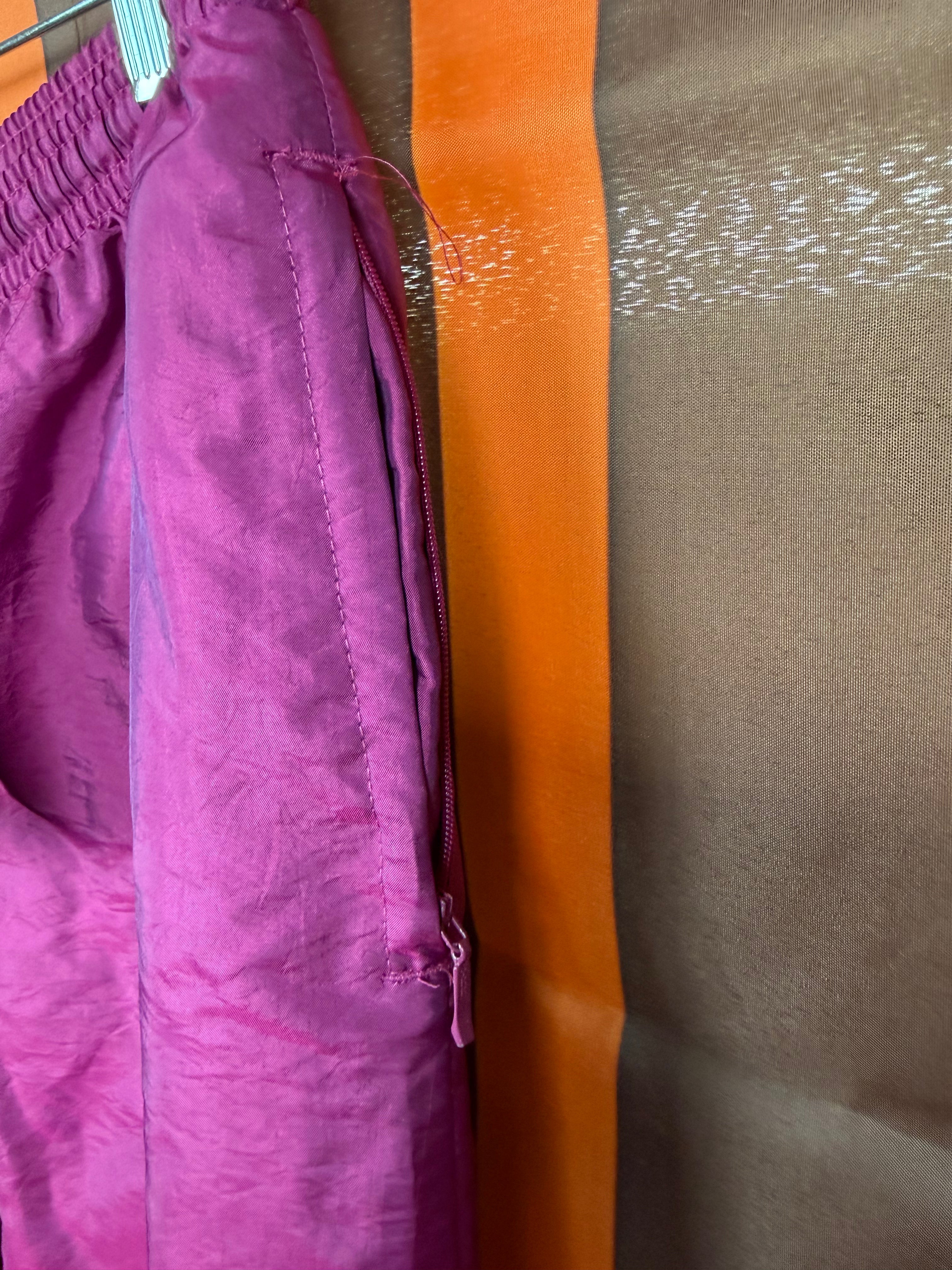 Vintage Charles River Apparel Purple Wind Pants
