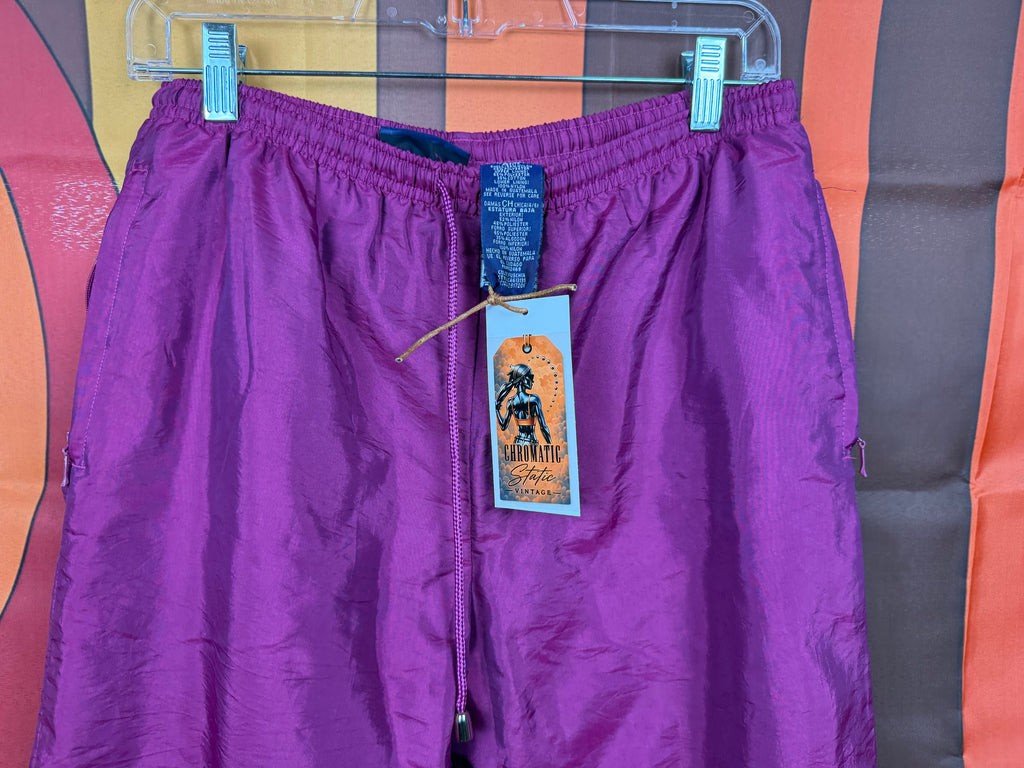 Vintage Charles River Apparel Purple Wind Pants