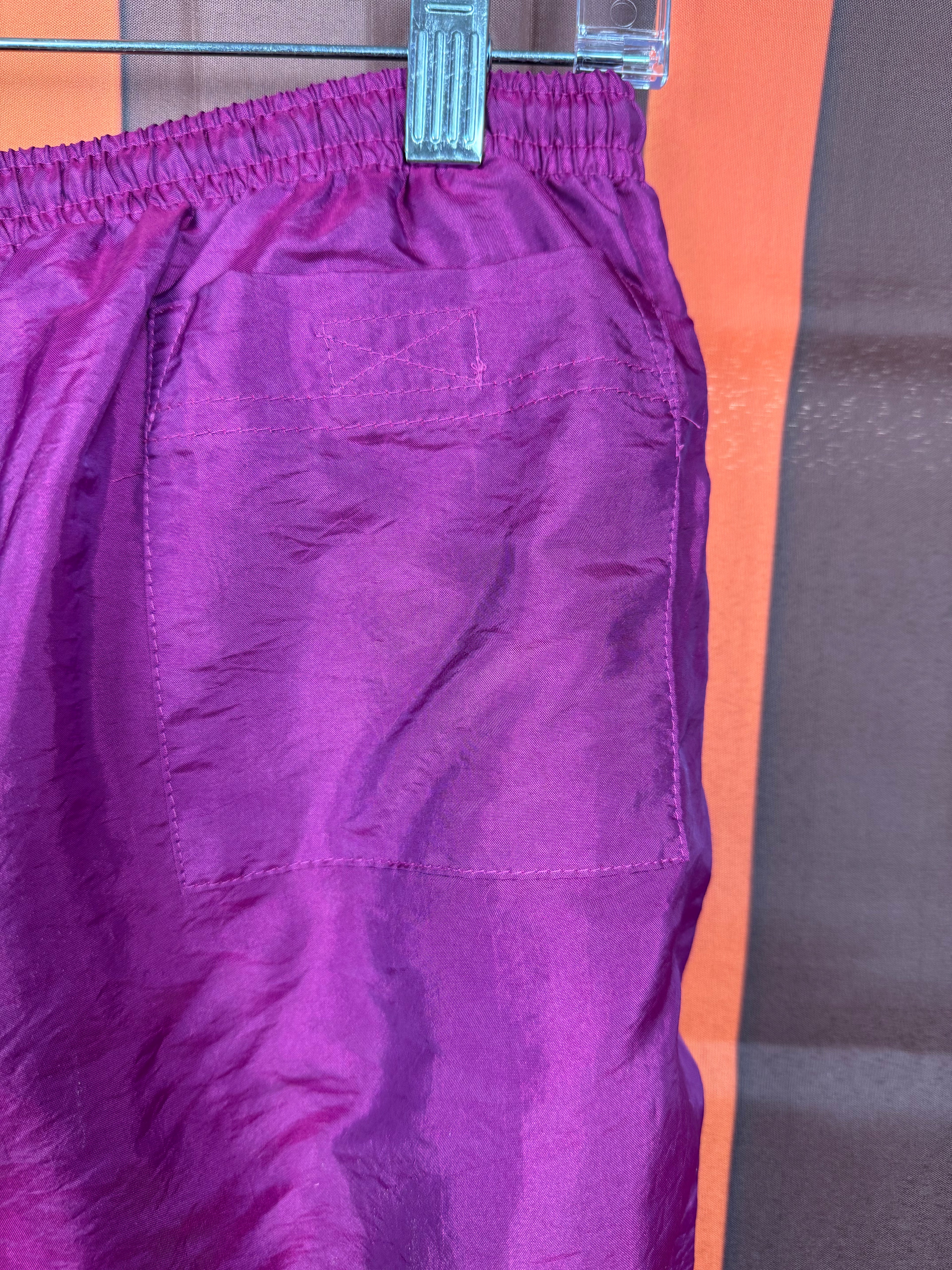 Vintage Charles River Apparel Purple Wind Pants