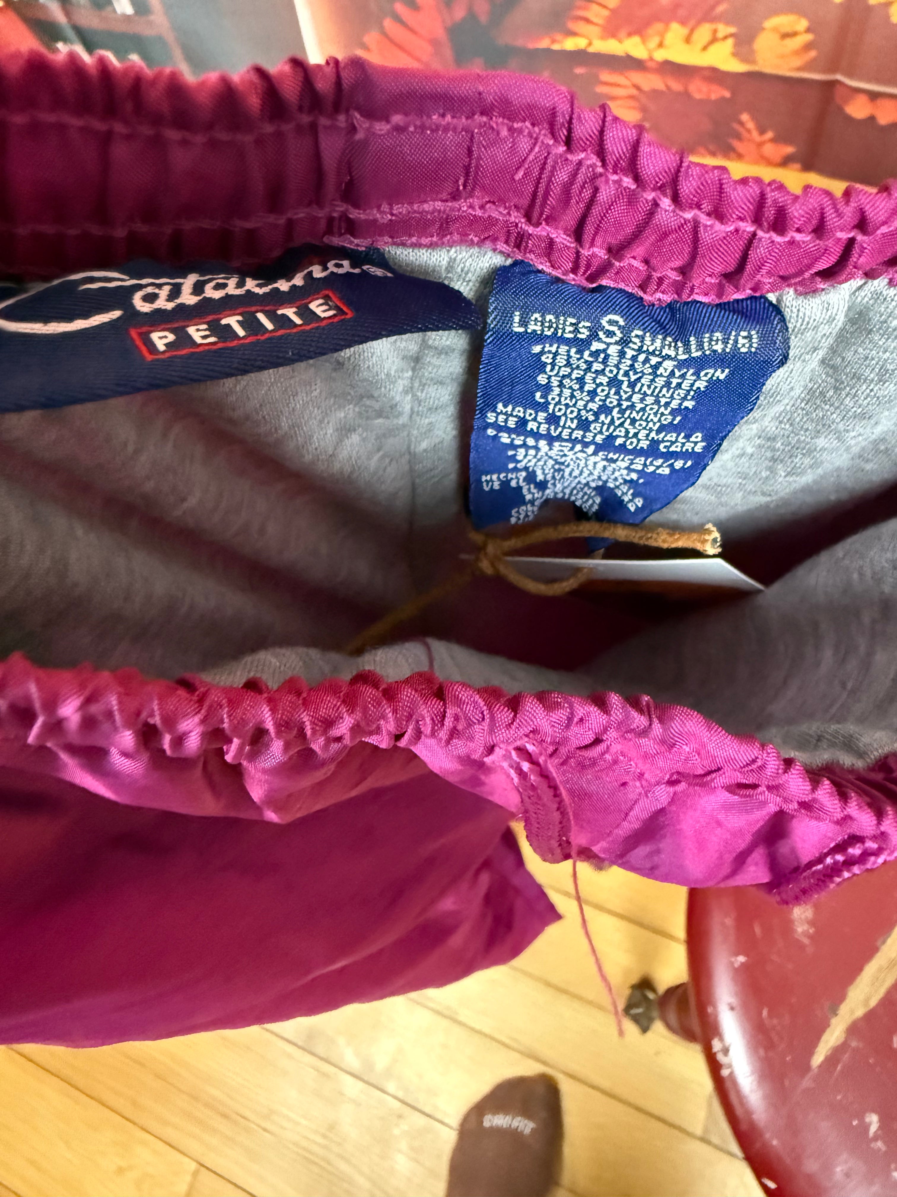 Vintage Charles River Apparel Purple Wind Pants