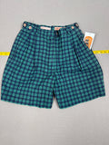 Henry Grethel Vintage Plaid Cotton Shorts Women’s 8
