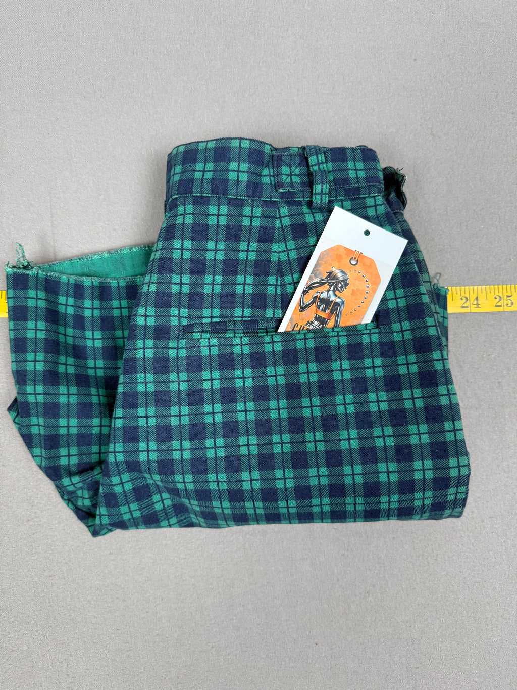 Henry Grethel Vintage Plaid Cotton Shorts Women’s 8