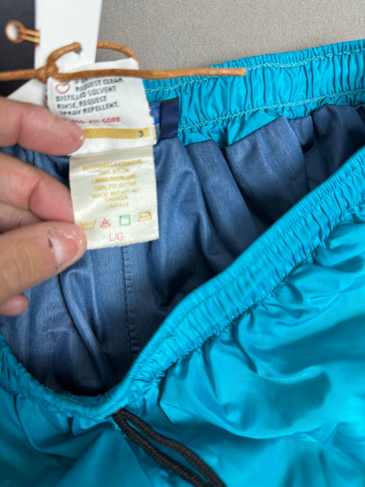 Vintage BANFF GORE-TEX Teal Ski Pants – Side-Zip Ankle Outdoor Pants