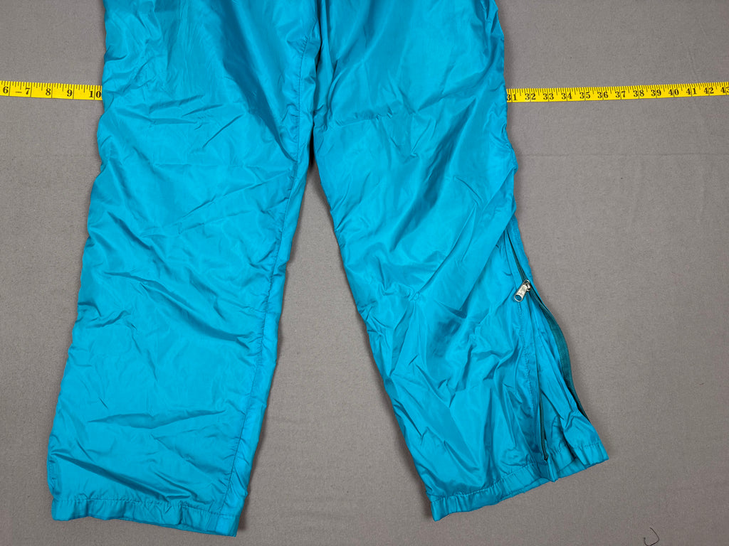 Vintage BANFF GORE-TEX Teal Ski Pants – Side-Zip Ankle Outdoor Pants