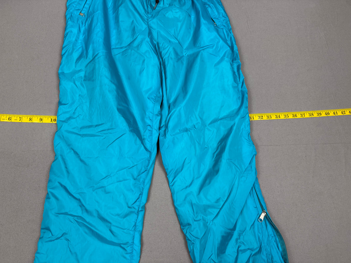 Vintage BANFF GORE-TEX Teal Ski Pants – Side-Zip Ankle Outdoor Pants