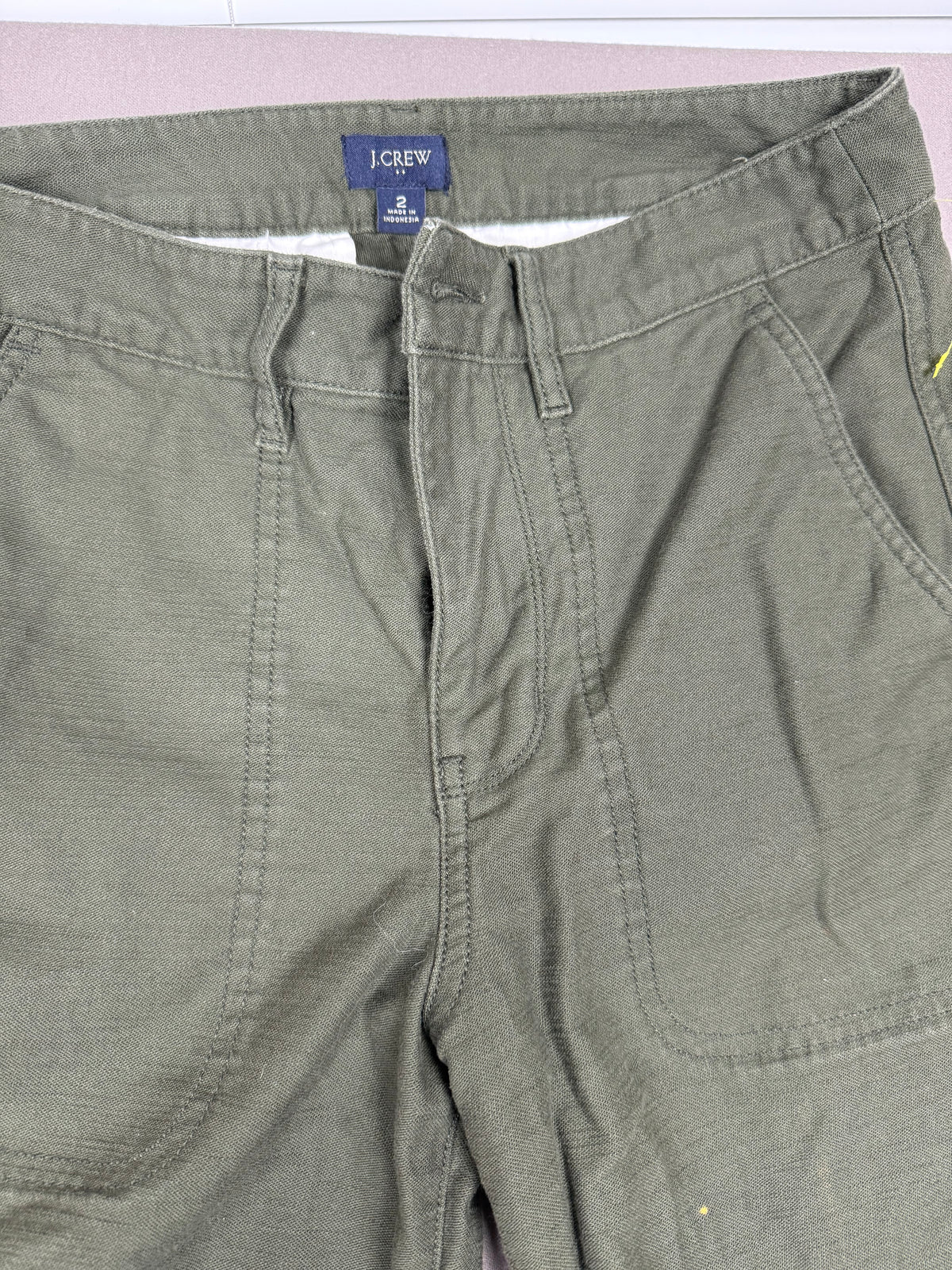 J.Crew Re-Imagined Dark Green Army Fatigue Pants