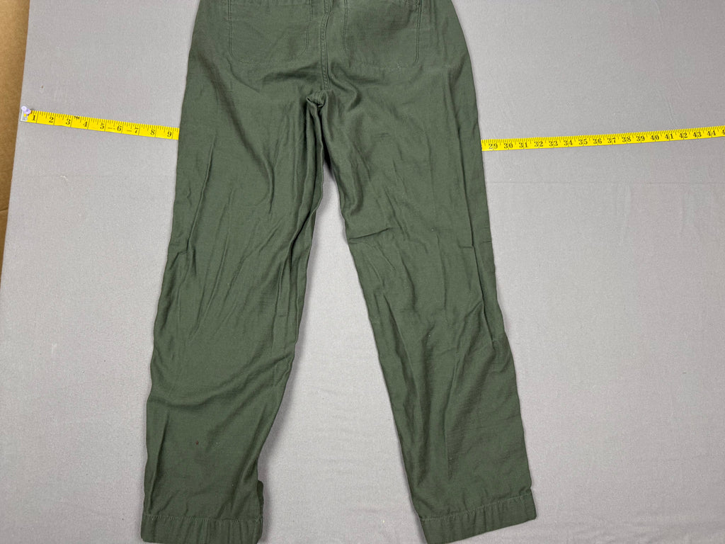 J.Crew Re-Imagined Dark Green Army Fatigue Pants
