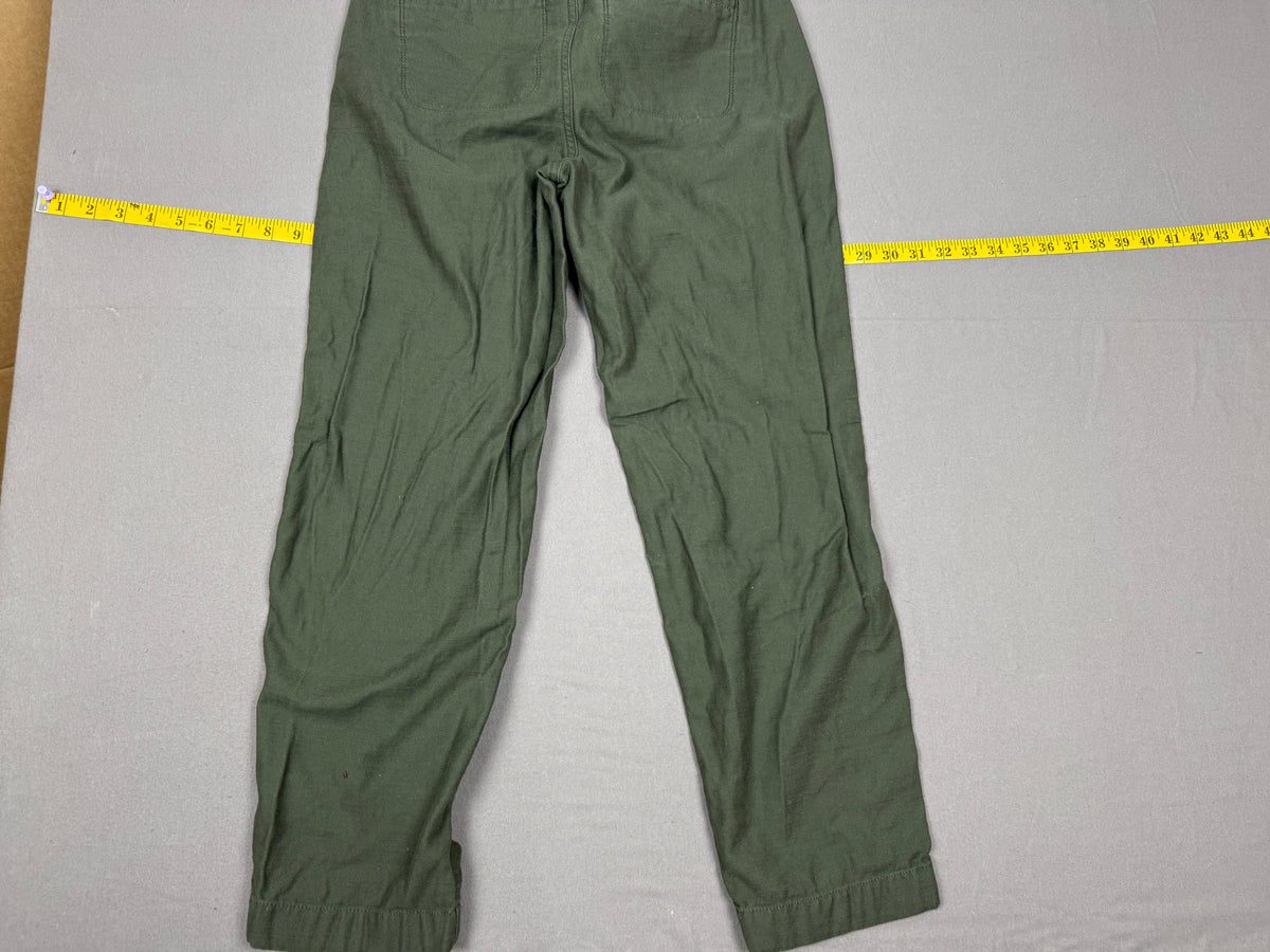 J.Crew Re-Imagined Dark Green Army Fatigue Pants