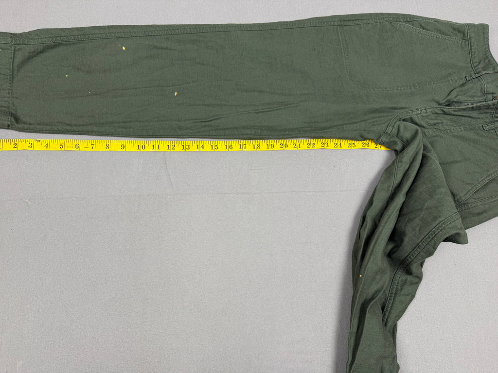 J.Crew Re-Imagined Dark Green Army Fatigue Pants