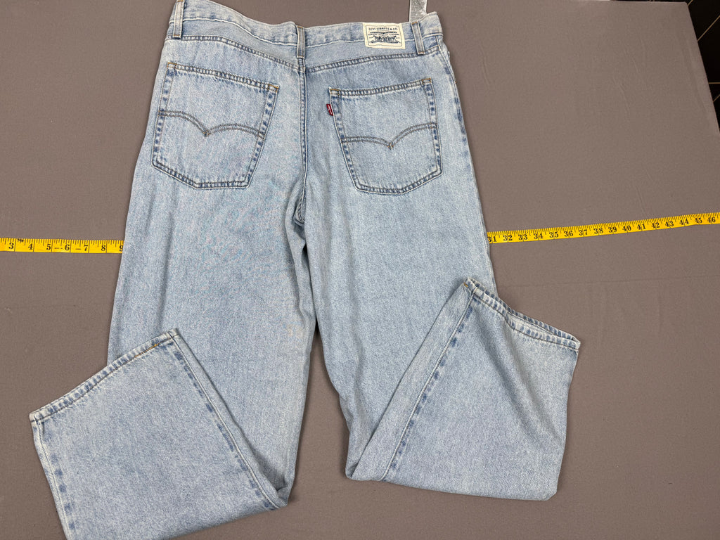 Levi’s Baggy Dad Blue Denim Jeans
